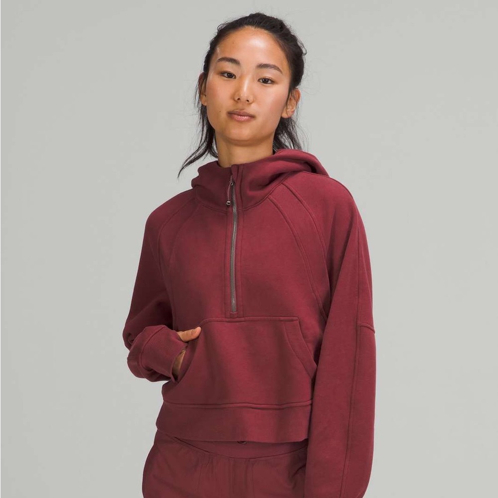 LULULEMON MULBERRY WINE SCUBA M/L